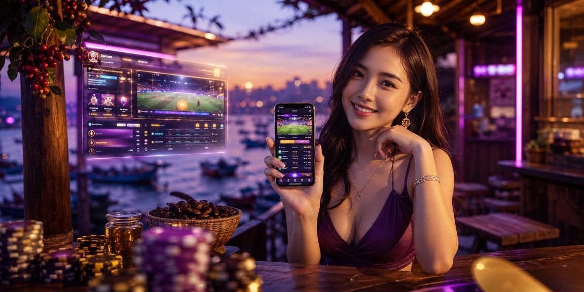 Người chơi đặt cược sự kiện thể thao qua điện thoại tại Mũi Né